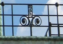 Art Nouveau Railing from Stoclet Palace