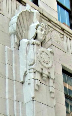 Art Deco Guardian of the Ohio Supreme Court Building