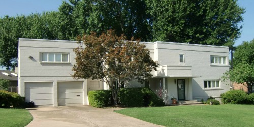 Art Deco home 1718 E 37th St Tulsa OK ,1941