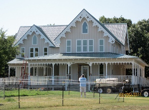 Victorian Carpenter Gothic with bargeboard