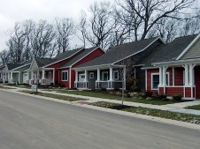 a view of Craftsman bungalows