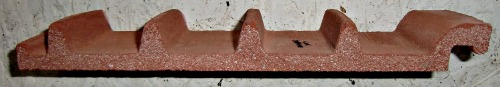 Eagle Tile sample - Note the thickness and the standoff