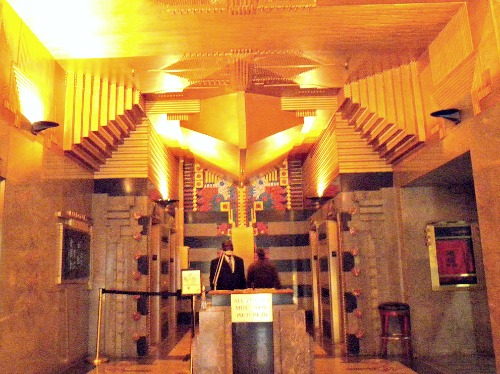 Art Deco Lobby of the Film Center Building in Manhattan, by Ely Jaque Kahn