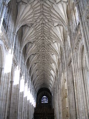 The ceilings of a Gothic building could be much higher, with larger windows, allowing in more light