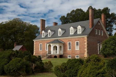 Georgian Architecture Gunston Hall Garden Side