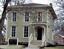 Near downtown Dexter, MI there are quite a few wonderful old homes like this Italianate now doing duty as law offices