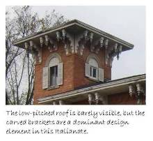 Italianate Roof Design - An Italianate belvidere in Hillsdale, MI