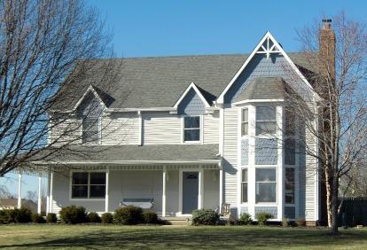 A house with Victorian inspiration