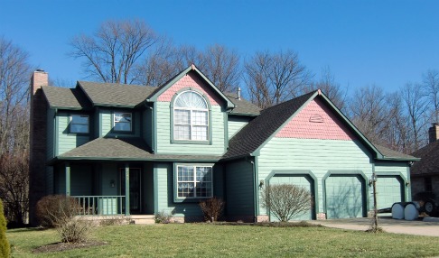 A house with Victorian inspiration