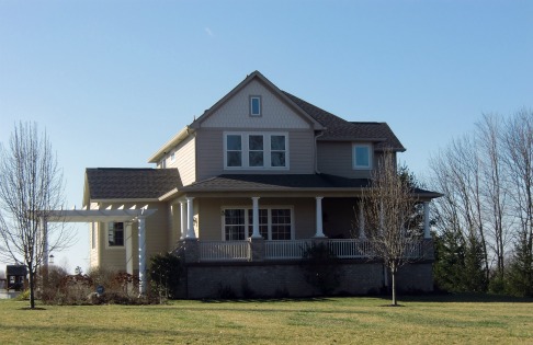 A house with Victorian inspiration