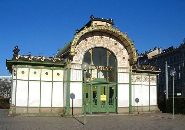 Karsplatz Stadtbahn – Art Nouveau subway station by Otto Wagner