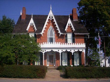 Oak Hill, A brick Gothic Home