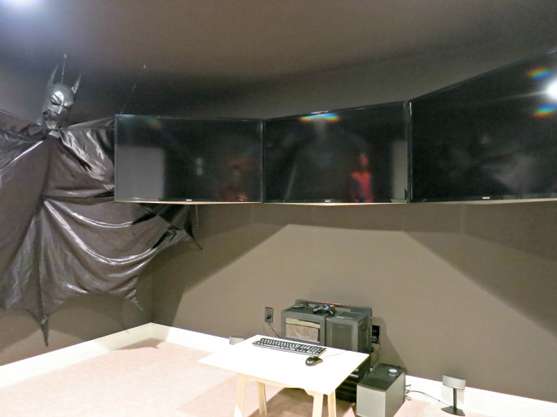 Immersive Video Gaming Room by Prism Construction at the 2013 BIA Parade of Homes