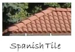 Spanish tile gives texture and depth to your roof design