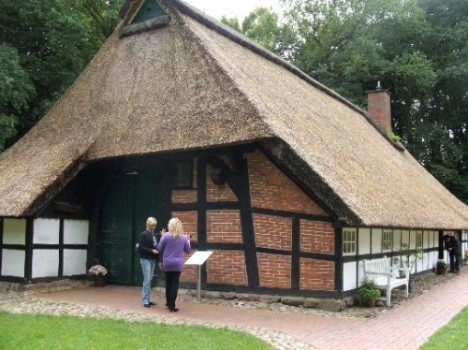 The Geesthof at the Volkskundliche Freilichtmuseum at Bremerhaven