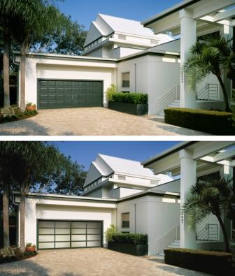 contemporary garage doors, Clopay Doors