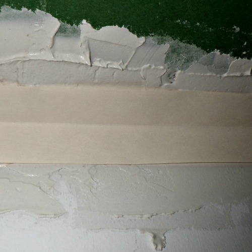 My Drywall Ceiling Repair Project Mudding Finishing And Texture - Drywall Tape Bubbles After Painting