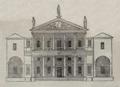 Elevation Drawing from Palladio's Four Books of Architecture