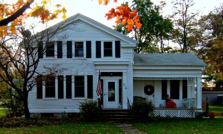 There is an endearing quality to Greek Revival's quirkiness.  It was a strange idea, imitating Greek Temples, and it led to some strange, but often lovely, homes.