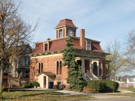 Second Empire house in Holland, MI