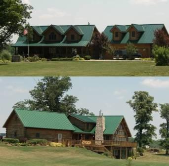 John Morris Log Home in Logan County Ohio