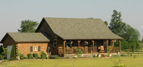 Logan County Log Home