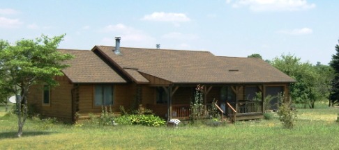 Another Logan County Log Home