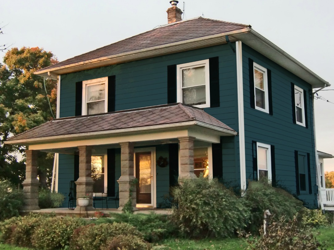 How I Chose My Exterior House Colors And Went From Plain To Pow