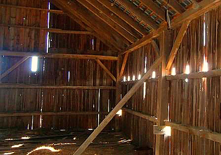 post and beam timber framing with mortise and tenon joint