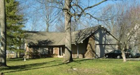 A roof pitch of 3:4 makes this house seem more substantial