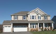 boring housing development colors shown in this house with vinyl siding