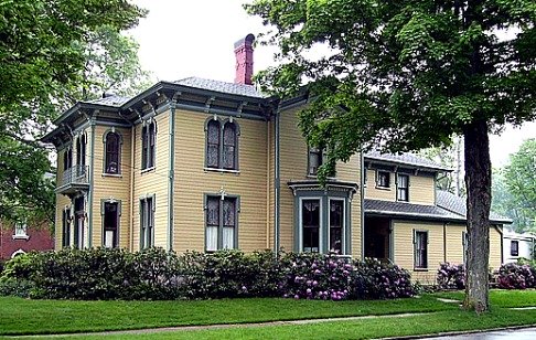Italianate house from Titusville, PA ca 1871