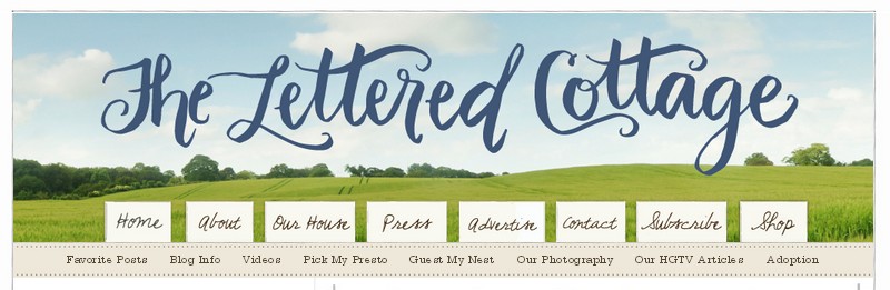 Click on the picture to go to my blog review of The Lettered Cottage