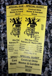 Tickets to the 2012 Columbus Home and Garden Show