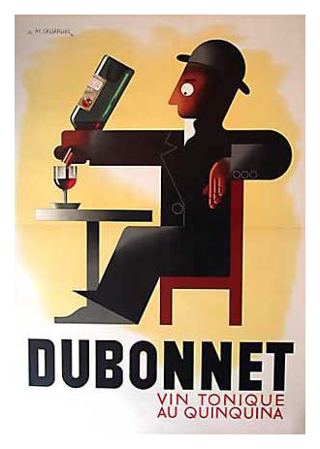 Cassandre Art Deco advertisement for Dubonnet