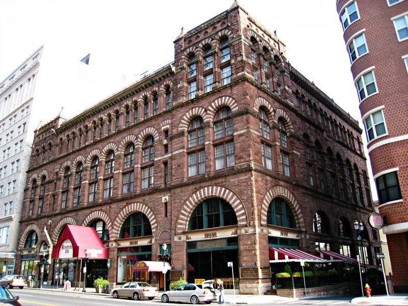 Cheney Building - 1875 - Hartfort,CT - Richardsonian Romanesque Commercial Building