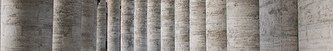 Columns from St Peter's Cathedral