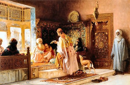 Houses in Art - Oriental Interiors of Frederick Arthur Bridgman