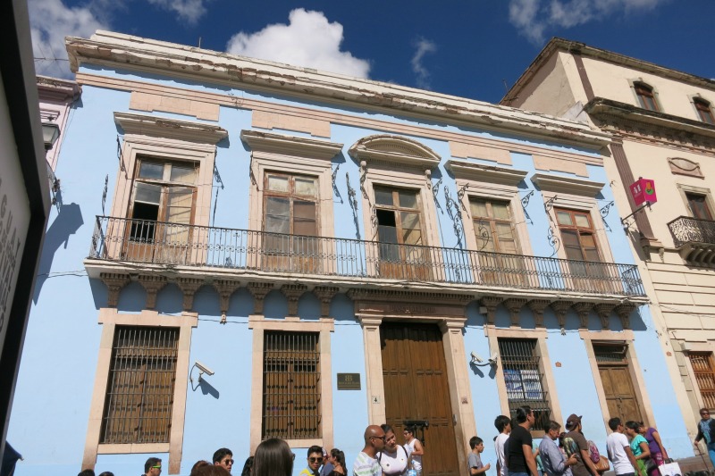 Mexican House Design of the centuries past was often European, as this house in Guanajuato illustrates.