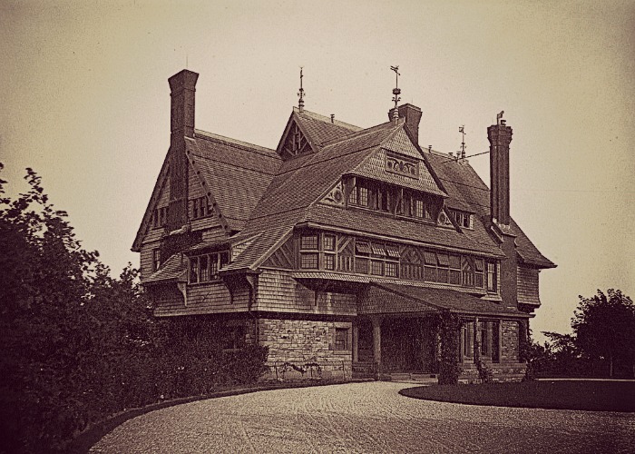 The Watt-Sherman House from the Road - Henry Hobson Richardson