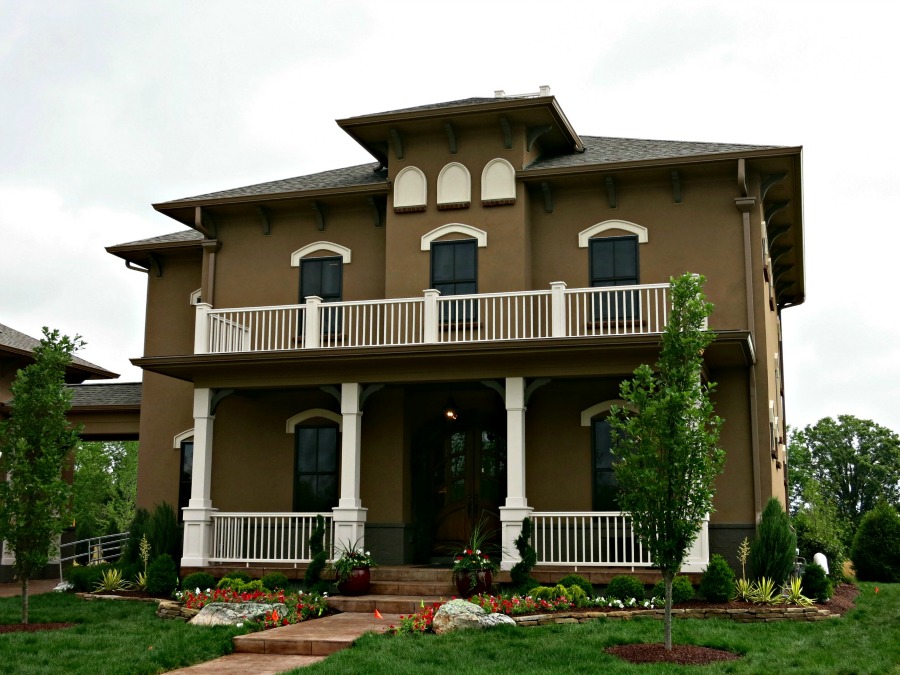 Italianate Home by Coppertree at 2013 BIA Parade of Homes in Jerome Village, Dublin, Ohio