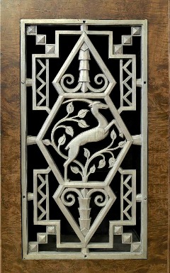 Art Deco Grill with a Gazelle inside Jame Foley Courthouse