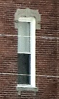 Window on Italianate home near Mechanicsburg Ohio
