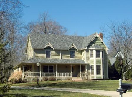 A house with Victorian inspiration