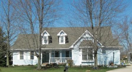 A house with Victorian inspiration