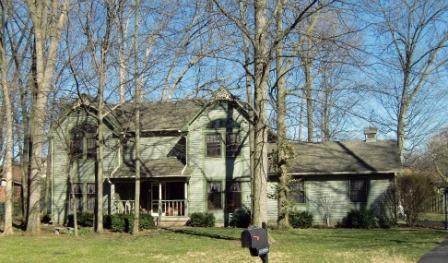 A house with Victorian inspiration