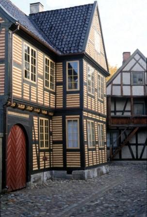 The bookbinder's house at the Norsk-Folkemuseum