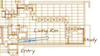 Rosenbaum House, explaining view of above photo