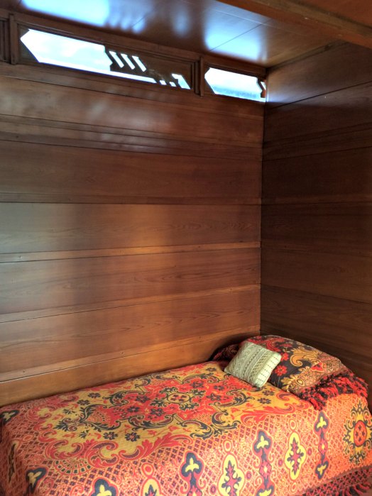 Bedroom in the Rosanbaum House - A Frank Lloyd Wright Usonian House