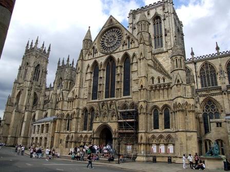 York Minster.  Memory involves being true to the cultural past, including architectural treasures like the Gothic Cathedrals.